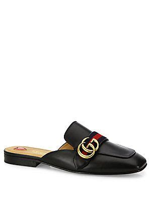 peyton mule slide gucci|Gucci rubber mules.